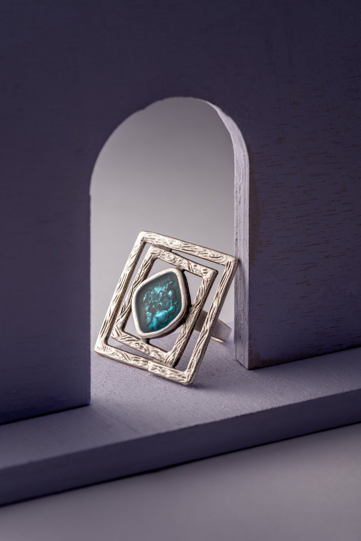 Δαχτυλίδι Χειροποίητο με Πέτρα