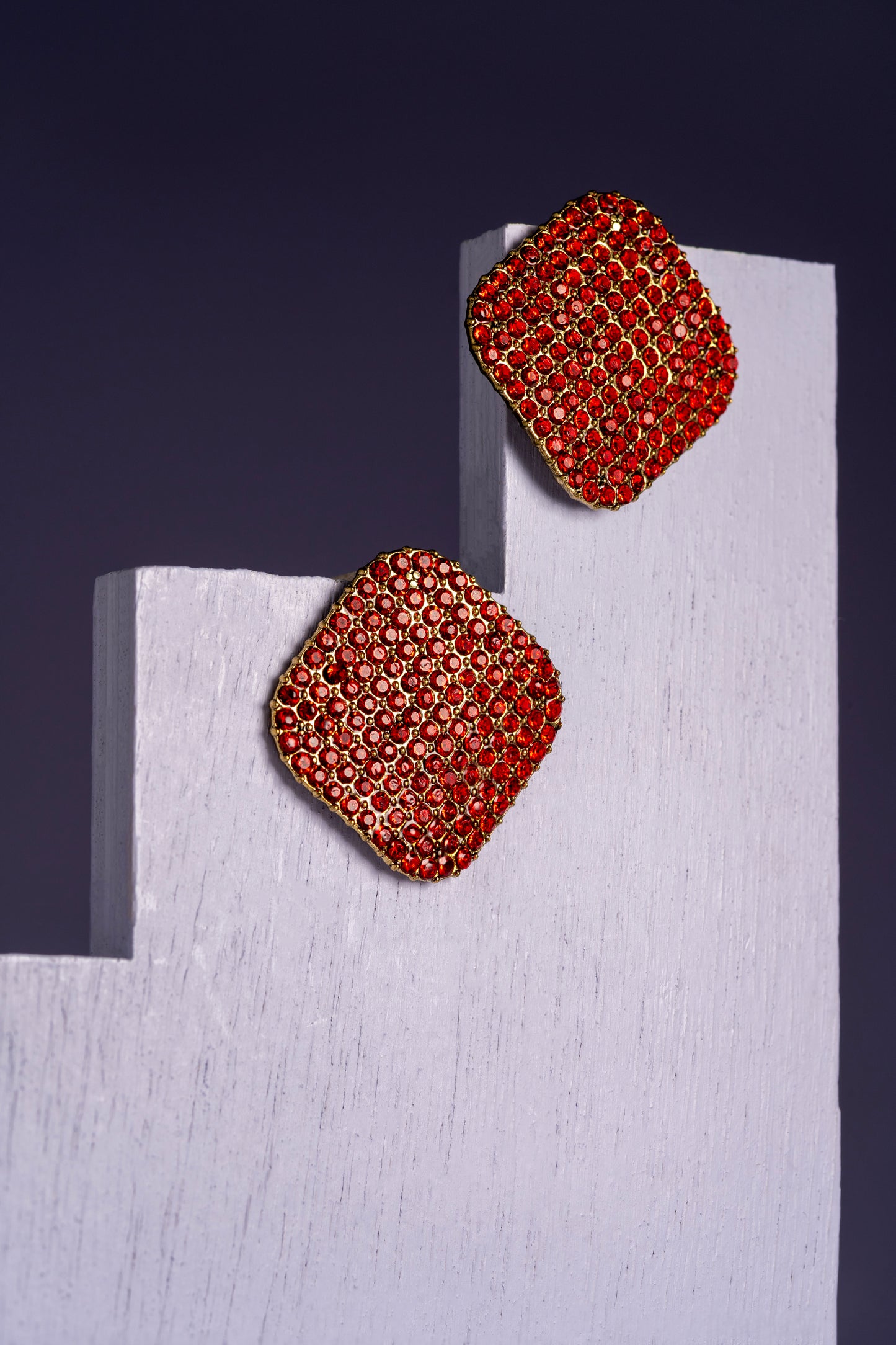 Σκουλαρίκια κόκκινα