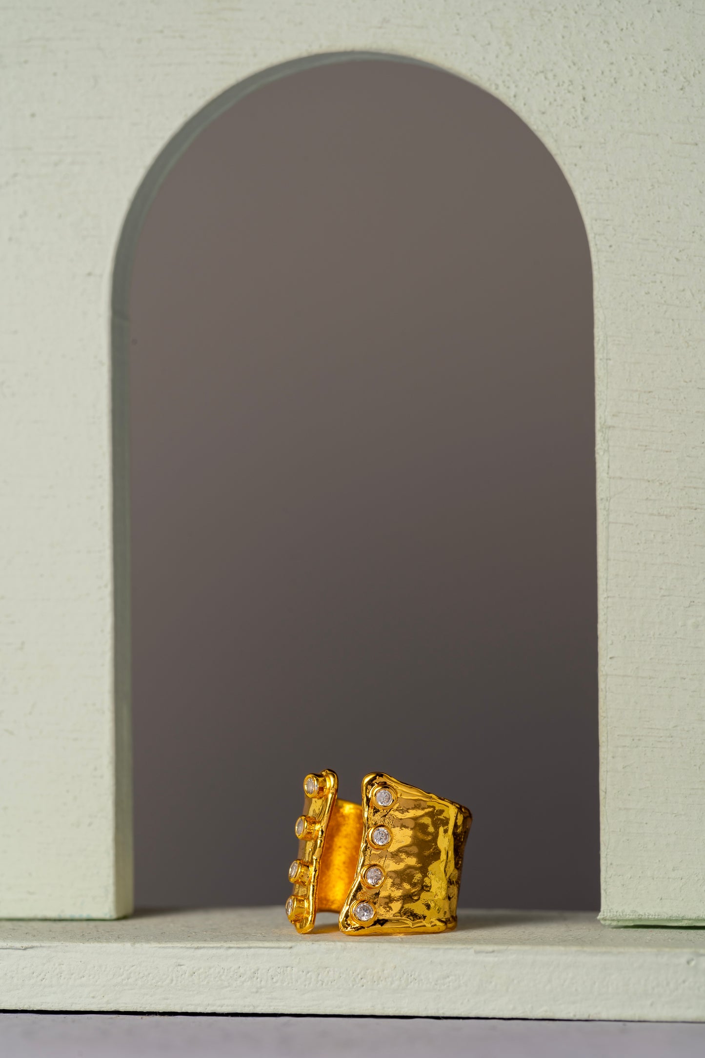 Χειροποίητο δαχτυλίδι με ζιργκόν